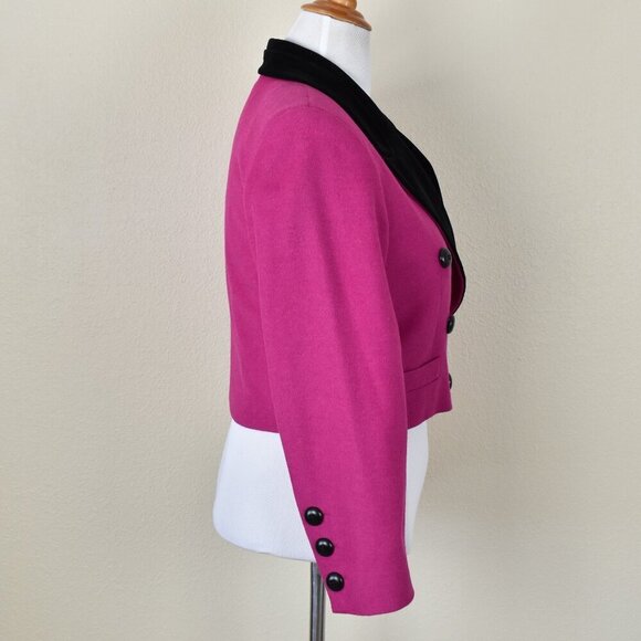 Vintage ESCADA by Margaretha Ley Crop Blazer Jacket - 42 - Picture 4 of 13